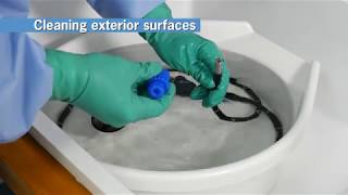 Endoscopy Reprocessing Tutorial STEP 2  Cleaning [upl. by Rosette]