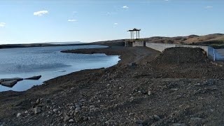 Vertedouro da barragem de jati 13082021 [upl. by Matthia]