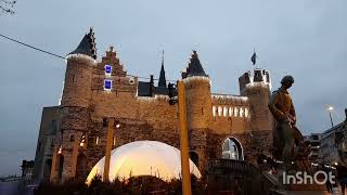 Kerstmarkt Antwerpen December 2022 [upl. by Halimak902]