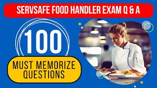 ServSafe Food Handler Exam Questions amp Answers Study Guide 100 Must Memorize Questions [upl. by Eniamart]