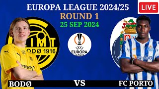 🔴 BodøGlimt vs FC Porto  EUROPA LEAGUE ROUND 1 2024PreviewPotential LineupHead to Head [upl. by Nwahs]