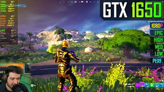 GTX 1650  Fortnite Chapter 5  Season 1 [upl. by Devy]