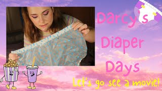 Darcys Diaper Days  Lets Go See a Movie In a diapie [upl. by Ile327]