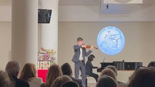 Wieniawski Faust Fantasy Op 20  Emanuel D Reinhardt [upl. by Niledam]