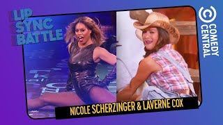 Nicole Scherzinger amp Laverne Cox  Lip Sync Battle no Comedy Central [upl. by Podvin962]