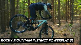 Rocky Mountain Instinct Powerplay SL  New light eMTB [upl. by Gernhard]