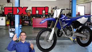 Yamaha YZ125 Bogs Hesitates When Accelerating [upl. by Graybill]