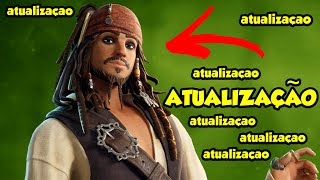 ATUALIZAÇÃO DO PIRATAS DO CARIBE  jack sparrow  FORTNITE [upl. by Meagan202]