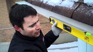 How Much Slope Does Gutter Need FAQ 2 [upl. by Kyre]