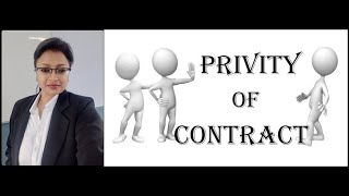 Doctrine of PrivityIndian contract Act 1872 [upl. by Thadeus]