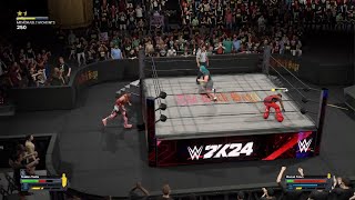 I got combod in WWE2K24 [upl. by Einram]