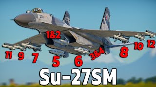 The Definition of A MISSILE BUS Su27SM  War Thunder [upl. by Idnek813]