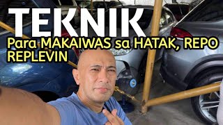 TEKNIK para MAKAIWAS sa HATAK REPOSSESSION o REPLEVIN ng Banko [upl. by Delsman]