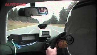 McLaren F1 243mph run [upl. by Nemzzaj740]