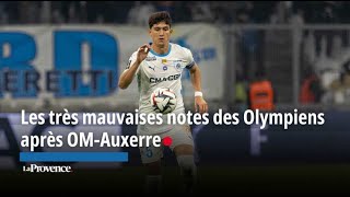 Les très mauvaises notes des Olympiens après OMAuxerre [upl. by Conti]