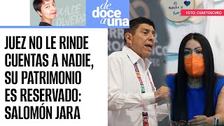 DeDoceAUna ¬ Juez de Oaxaca quotpagó favorquot a presunto agresor de Elena Ríos dice Gobernador [upl. by Nylatsirk207]