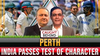 Perth  India Passes Test Of Character  Caught Behind it [upl. by Rednasxela]