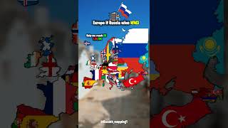 Europe if Russia wins WW3 mapping europe geography map fyp shorts viral [upl. by Enelrahc]