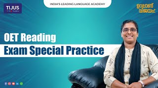 OET Reading Exam Special Practice Tips for Success [upl. by Euqinim]