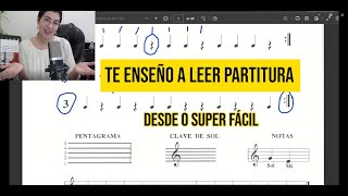 CLASE 1  TE ENSEÑO A leer música DESDE 0 [upl. by Curry357]