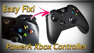 HOW TO FIX POWERA XBOX CONTROLLER PowerA Xbox Controller TeardownDisassembly [upl. by Eikcin820]