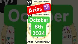 Aries Horoscope  Venus Trine Mars October 2024 Clip [upl. by Quint]