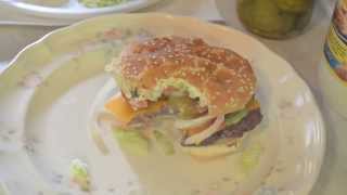 Burger King Whopper With Cheese Recipe [upl. by Dorina]