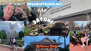 ORLANDO TRAVEL DAY  flight delay  Parkway International Resort check in  day at Magic Kingdom [upl. by Ducan]