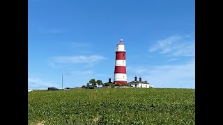 Visit to Happisburgh Lighthouse Norfolk [upl. by Nyliram]