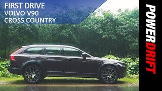 Volvo V90 Cross Country  First Drive  PowerDrift [upl. by Harlene]