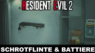 LETZTES MEDAILLON SCHROTFLINTE amp BATTERIE  RESIDENT EVIL 2 REMAKE 007GERMANBLIND PC Gameplay [upl. by Doughty]