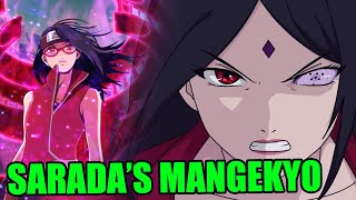 How Sarada Awakens Mangekyou Sharingan Like No Other Uchiha THEORISED  Sasukes Sacrifice Explained [upl. by Arzed]