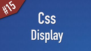 Learn Css in Arabic 15  Display  Inline  Block  None  InlineBlock [upl. by Naira]