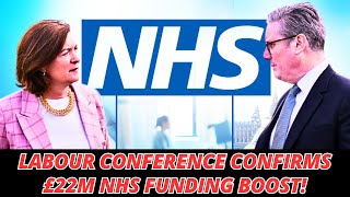 Labour Conference CONFIRMS £22m NHS Funding Boost [upl. by Greysun]