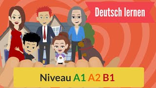 22  Deutsch lernen mit einfachen Sätze a1 a2 b1  Everyday life Learn German with simple sentences [upl. by Ned]