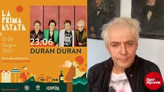 DURAN DURAN in Italia il 236 e al Platinum Jubilee Nick Rhodes li racconta a Red Ronnie [upl. by Hollenbeck451]