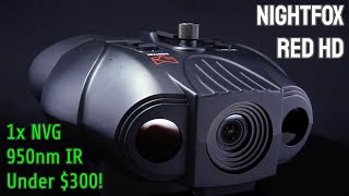 WOAH They Listened and UPGRADED IT Nightfox Red HD 1x Budget CQB Night Vision Review  Under 300 [upl. by Aldredge]