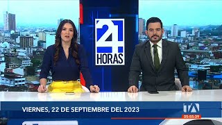 Noticiero de Guayaquil Primera Emisión 220923 [upl. by Saddler135]