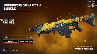 APEX LEGENDS  Volt  Legendary  Warrior Bound [upl. by Adim]