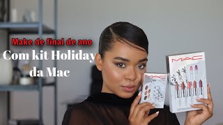 Make de final de ano com os kits Holiday da MAC [upl. by Lachance]