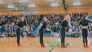 MOUNDS VIEW HIGH SCHOOL PEP RALLY HIP HOP PERFORMANCE [upl. by Royall720]