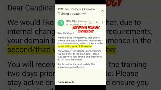 Dxc technology new update for 2023 batch dxctechnology dxc onboarding [upl. by Stonwin242]