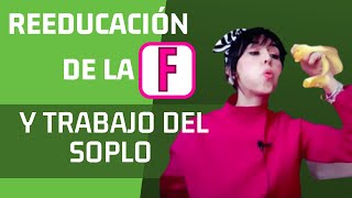 Aprendemos a pronunciar la F dislalias pronunciación estimulación soplo F [upl. by Abekam]