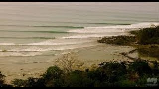 Pan Dulce Surf Session Osa Peninsula Costa Rica  April 17 2017 [upl. by Kostman458]