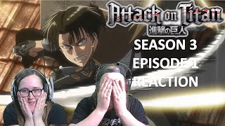 WHO IS THIS KENNY  Attack on Titan S3 Ep1 Reaction [upl. by Vashtee104]