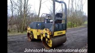 Bomag 120AD 3 Tandem Vibrating Roller [upl. by Ahc120]