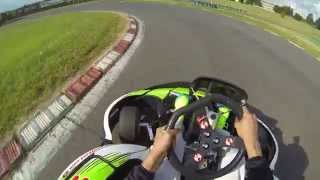 Onboard  Karting Magny cours Circuit Part1 [upl. by Annoit]