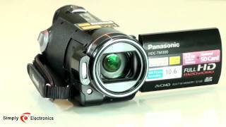 Panasonic HDCTM300 hands on review by SimplyElectronicsnet [upl. by Nottap]