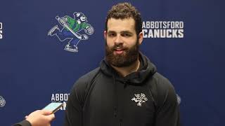 Vincent Arseneau Postgame Interview  Mar 1723 [upl. by Sutelc486]