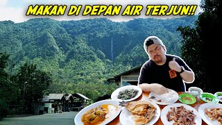 BANTAI SEMEJA PENUH MAKANAN DI DEPAN AIR TERJUN [upl. by Llecrup536]